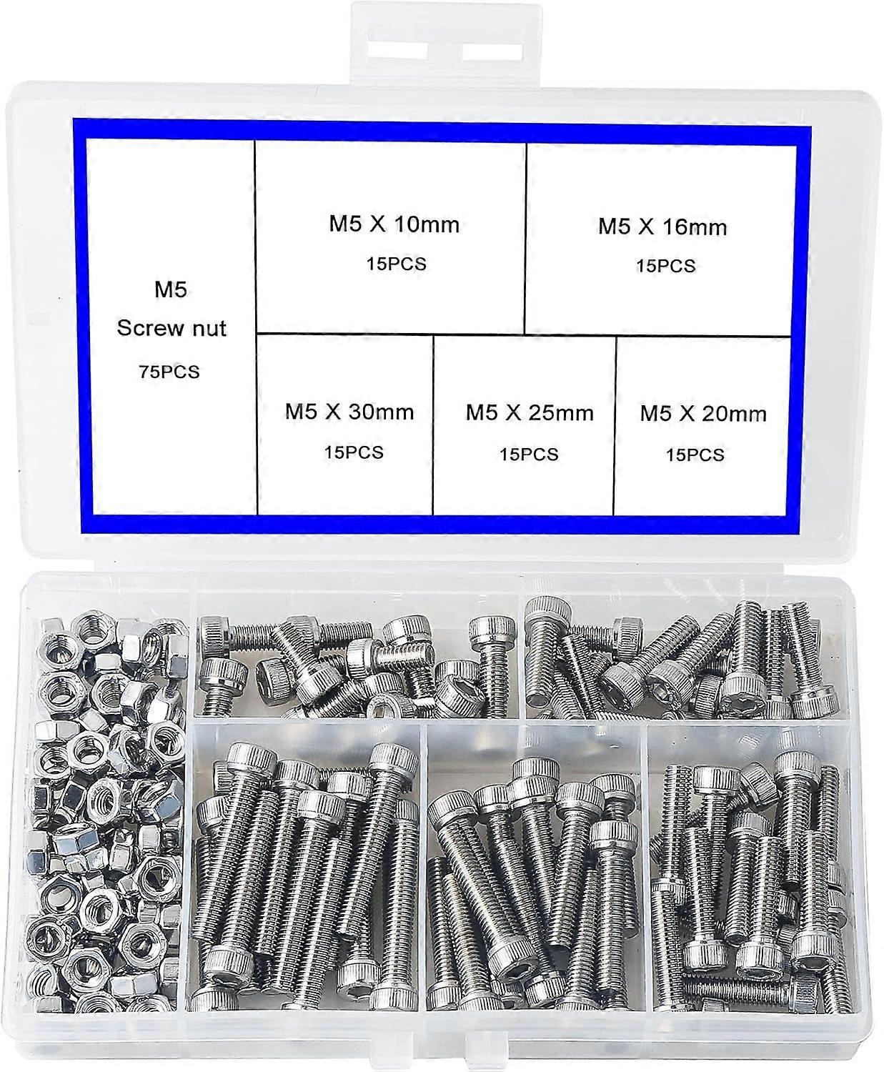 M5 Stainless Steel Hex Socket Head Cap Screws, Hex Socket Head Cap Screws and Nuts, Hex Socket Head Button