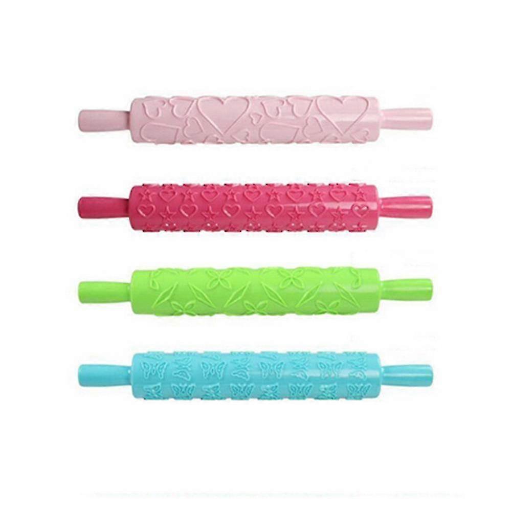 12-Piece Embossed Non-Stick Rolling Pins