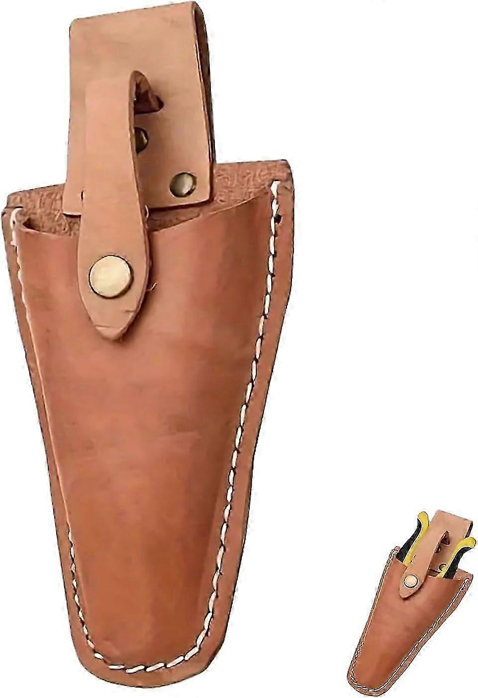 Leather Pruning Tool Holster Snap & Hook