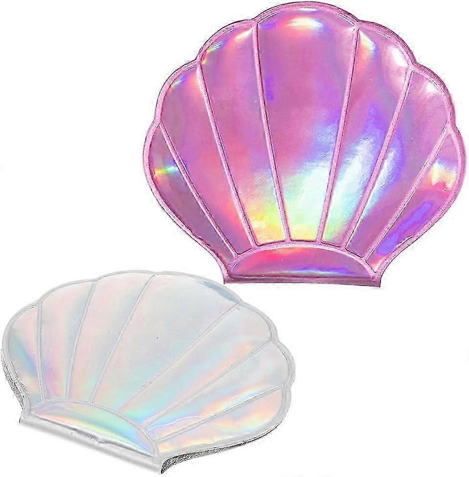 PU Frame Snap-Close Pocket Mirror