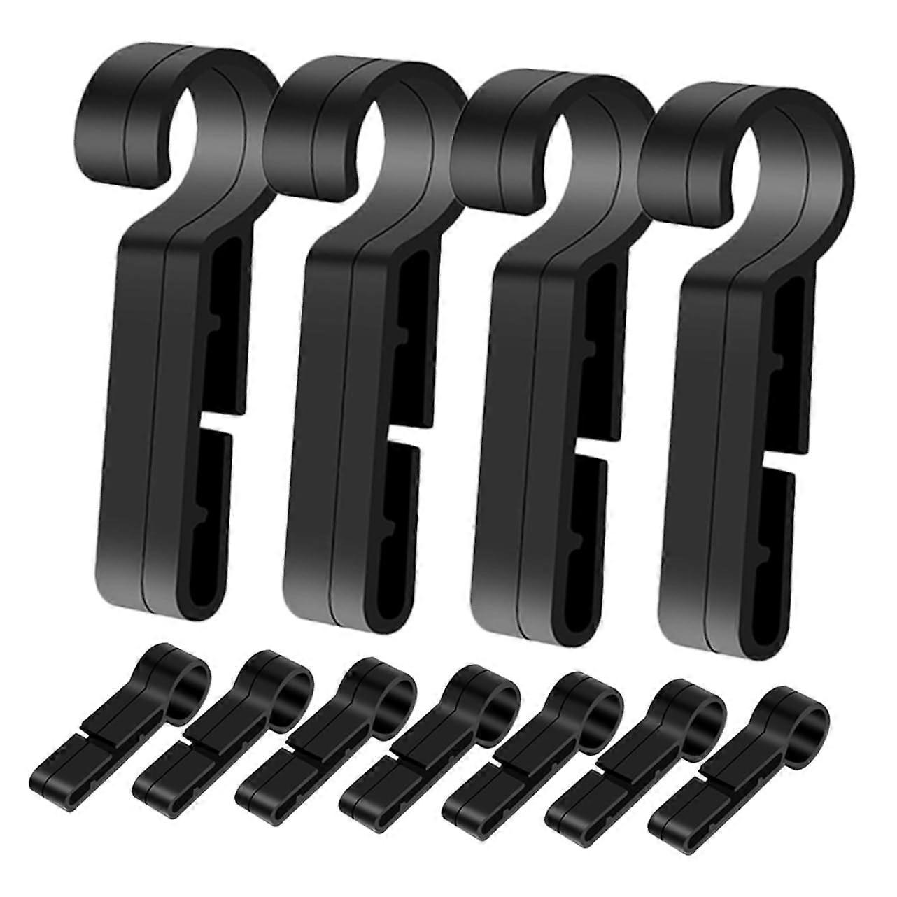 20pcs Hard Hat Headlamp Clips Secure Helmet Light Mount for Construction Quick Installation