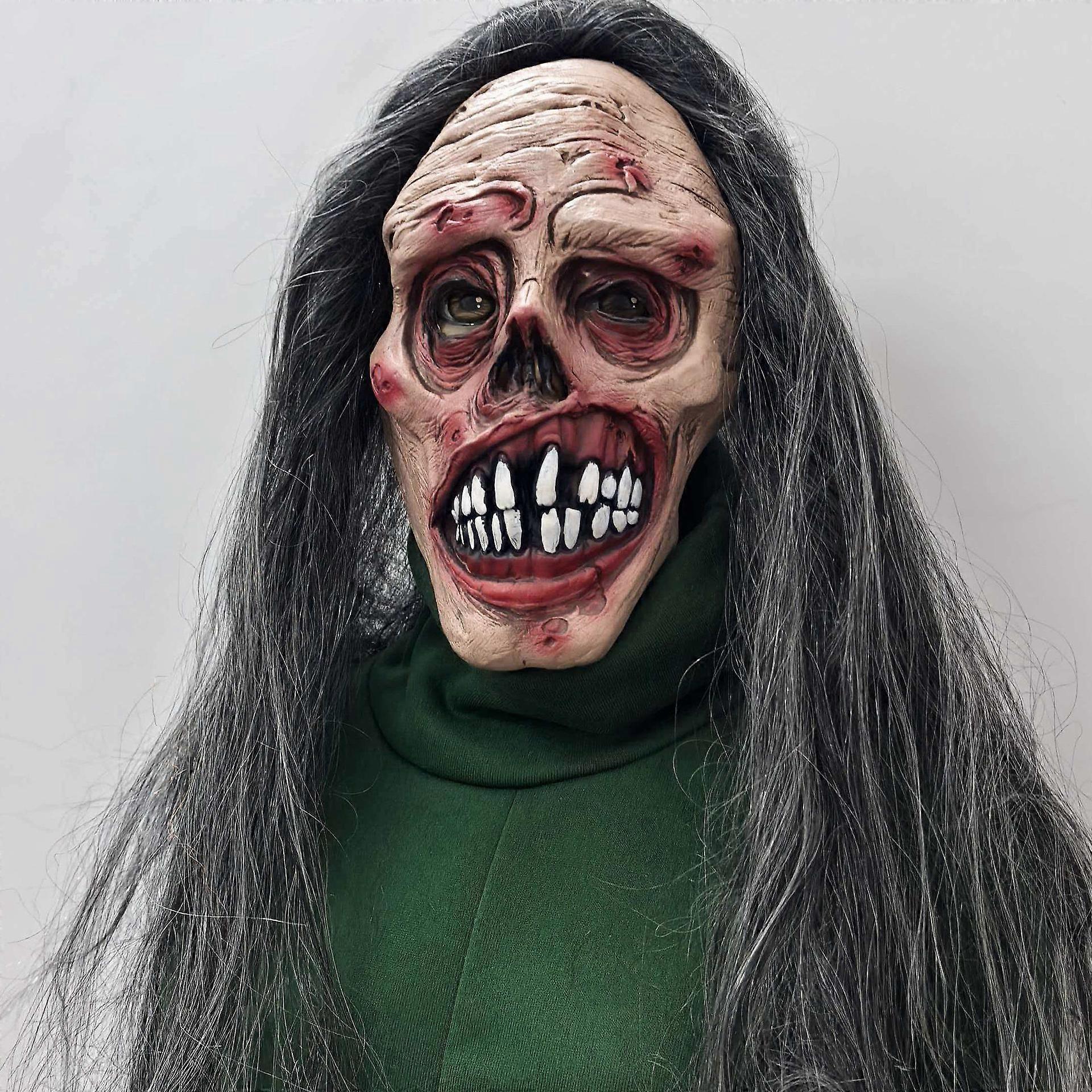 Terrifying demon latex mask