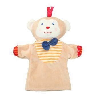 Storytelling Animal Puppets Easy for Little Hands, Embroidered Facial Details,