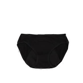 3 Pack Women Period Panties High Absorbency Leak Proof Underwear for Female Breathable Black S (Flat Waist 12.4in)