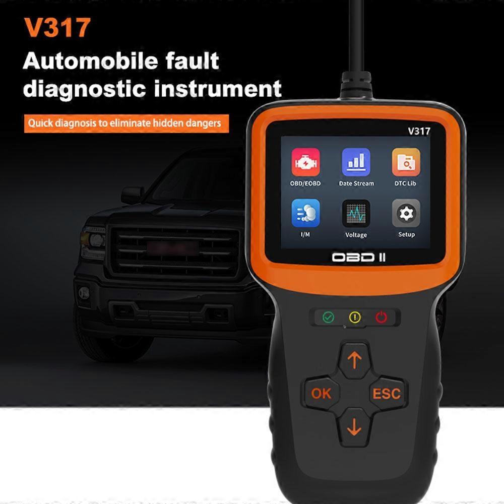 Car Diagnostic Scan Tool OBD II Auto Code Scanner Engine Fault Code Reader for All OBD II Vehicle