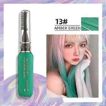 13 Colors Temporary Hair Color Mascara, Washable Non-toxic Diy Disposable Hair Dye For Quick Styling