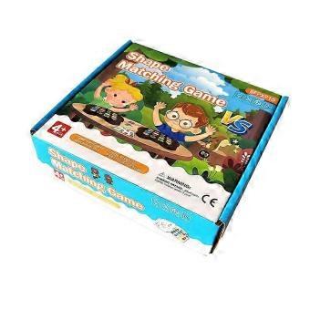 Parent-Child Double Collaboration Puzzle Board Bear Shape and Color Matching Reaction Learning Game for Early Childhood Education