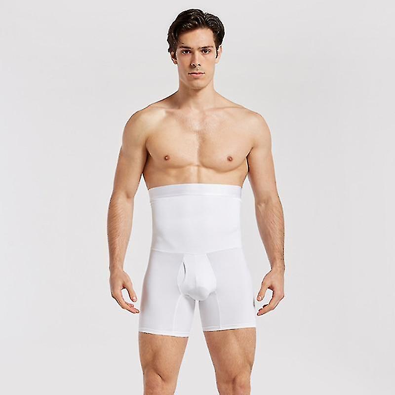 رجال جدد Shapewear عالية الخصر البطن الساق التحكم موجزات