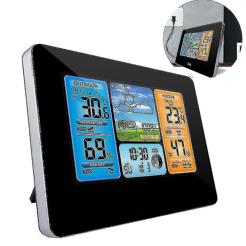 Digital Wireless Weather Station Alarm Clock Digital Thermometer