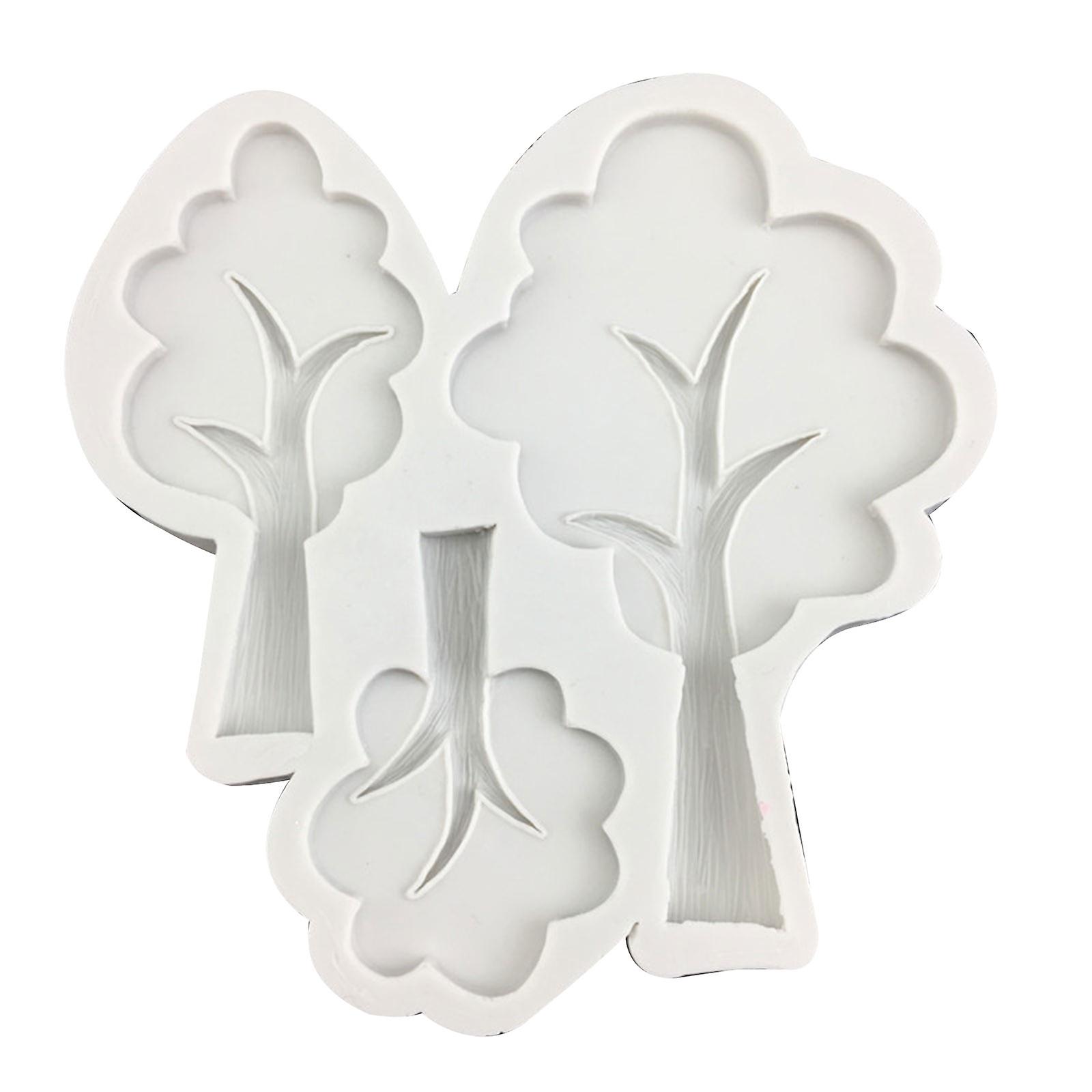Candy Moulds Trees Shaped Baking Gadgets Non-stick Silicone Material for Baking