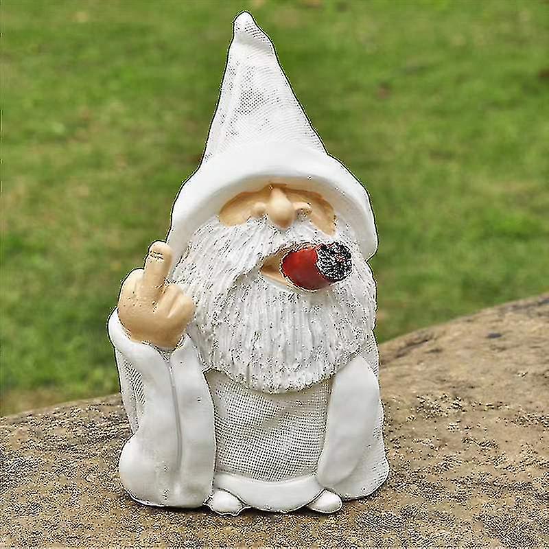 Polyresin Garden Gnome with Basket