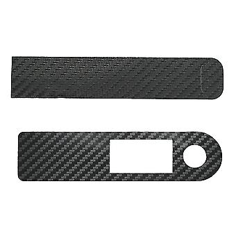 Electric Scooter Panel Carbon Fiber Waterproof Anti-slip Protective Film Accelerator Sticker For Mi