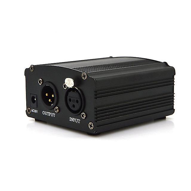 48v Dc Fantom Güç Kaynağı Stüdyo Kayıt Kondenserli Mikrofon Bilgisayar için Orijinal Profesyonel