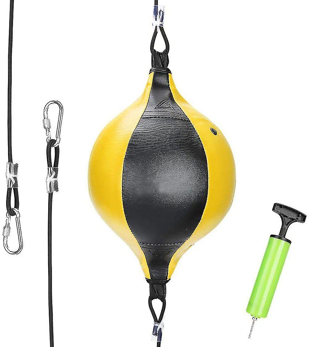 Double-Ended Boxing Ball Double-Ended Speedball Group Spin Ball with impact reflex ball and pump