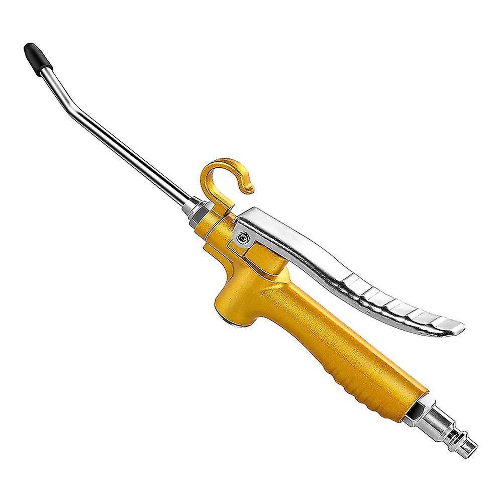 High Volume Industrial With Rubber Guard Flow Nozzle, Pneumatic Dust Cleaning Tool For Compressor A