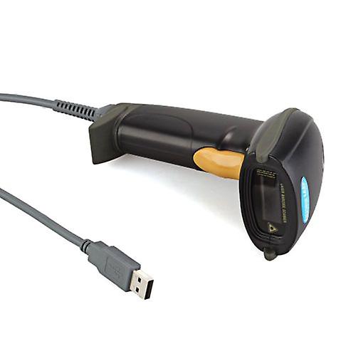 Kabalo USB LASER skanner streckkodsläsare läser / File EAN UPC Royal Mail Symbol - svart