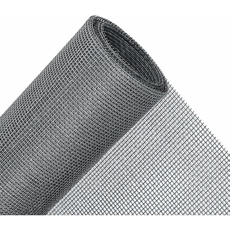 Mosquito Net Roll 120 X 250 Cm, Mosquito Net Fabric By The Meter For Windows, Adjustable And Durable Fiberglass, Anti-Scratch, Gray