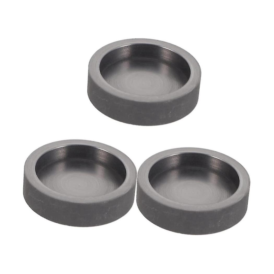 3pcs Graphite Tank Circle Stencils Ingot Molds For Casting Metal Graphite Ingot Mold Small Graphite