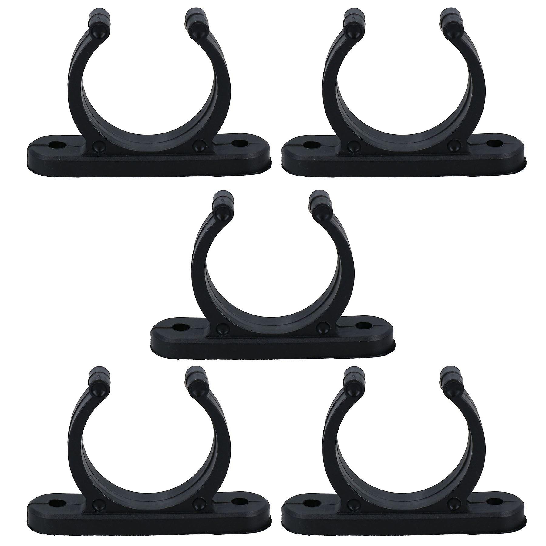 5 Pack 15mm Polyamide Tube Storage Clip Paddle Boat Hook Pole Tool Plastimo