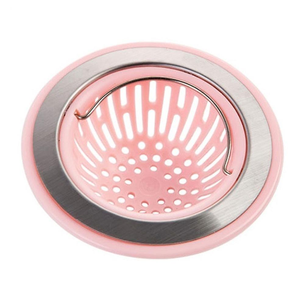 ZHOUBA Kitchen Bathroom Sink Sewer Filter Basket Floor Drain Stopper Strainer Tool