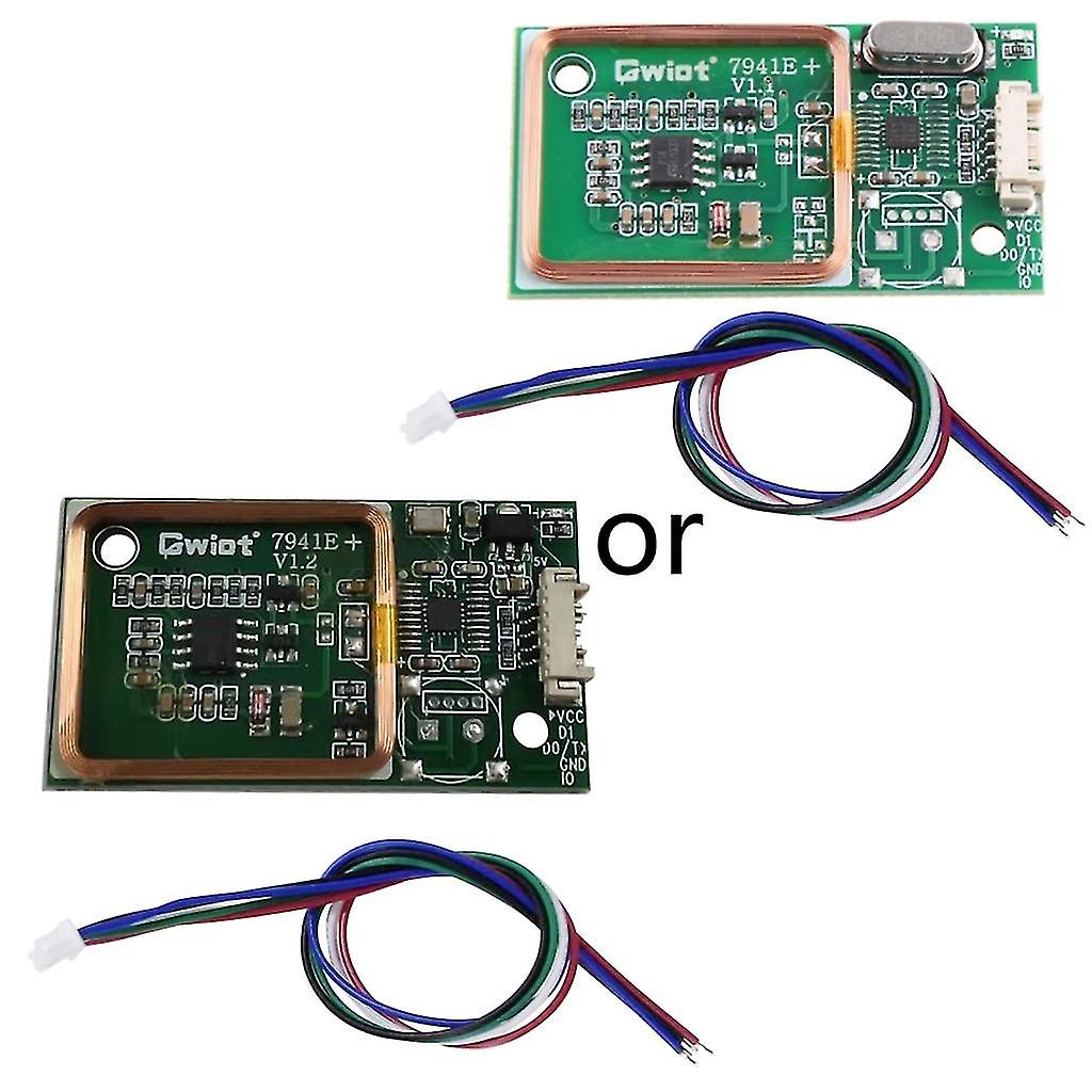 Em4100 8cm Rfid Reader Wireless Module Uart 3pin 125khz Compatible With Dc 5v Reading Sensor