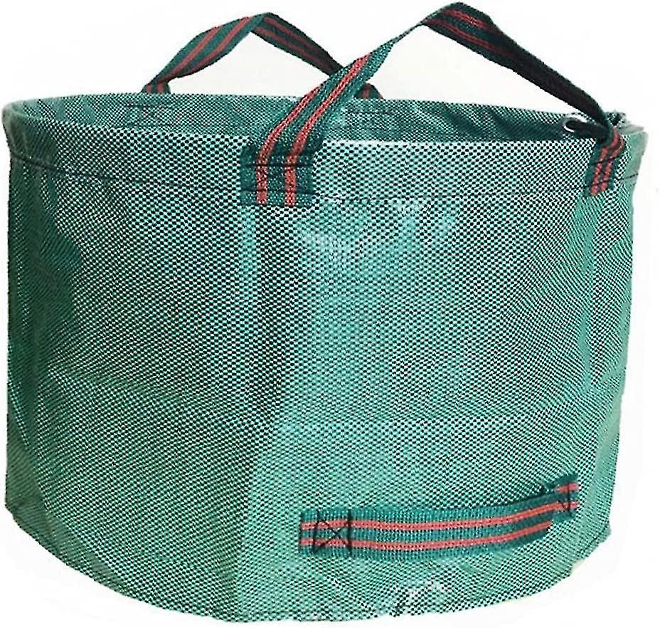 Garden Garbage Waste Bag Waterproof Green Devils Heavy Duty Garbage Bin Handles For Outdoor Garbage