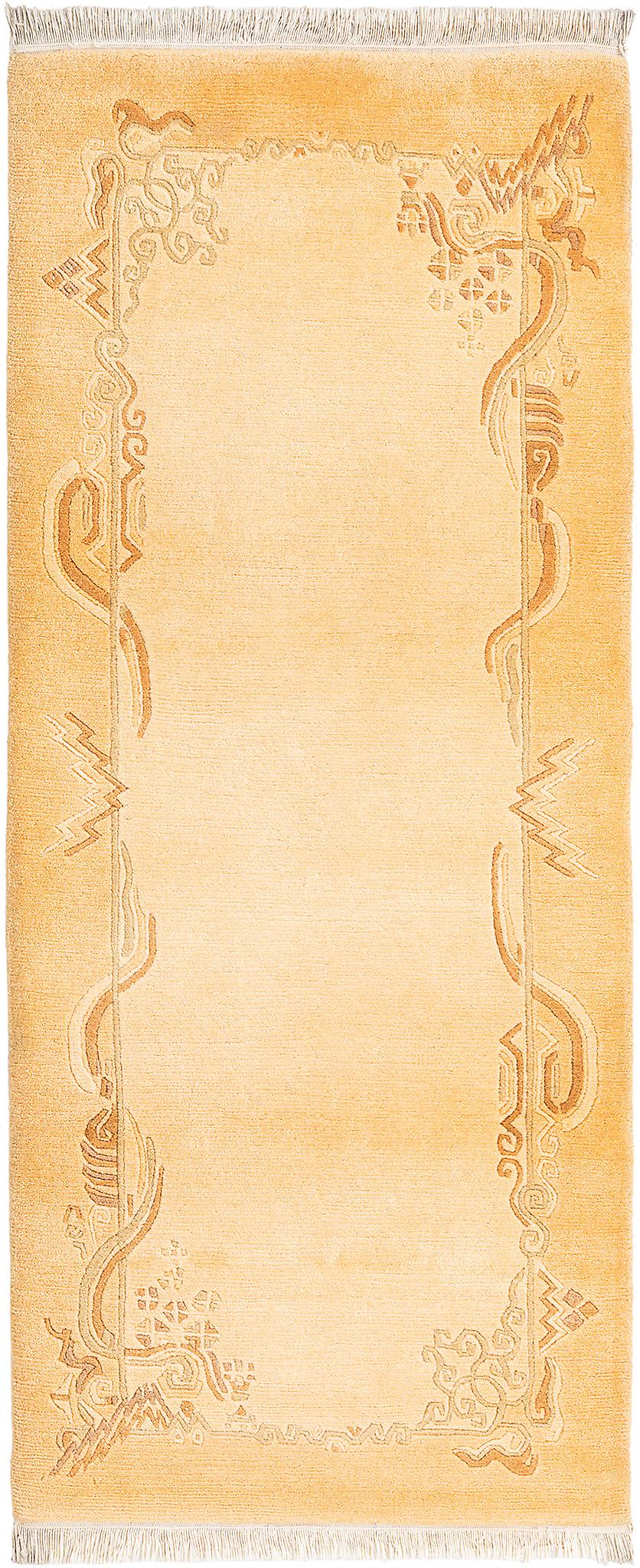 Hadorn Darya-Indian 84x203 with Orange Handloom India Rug