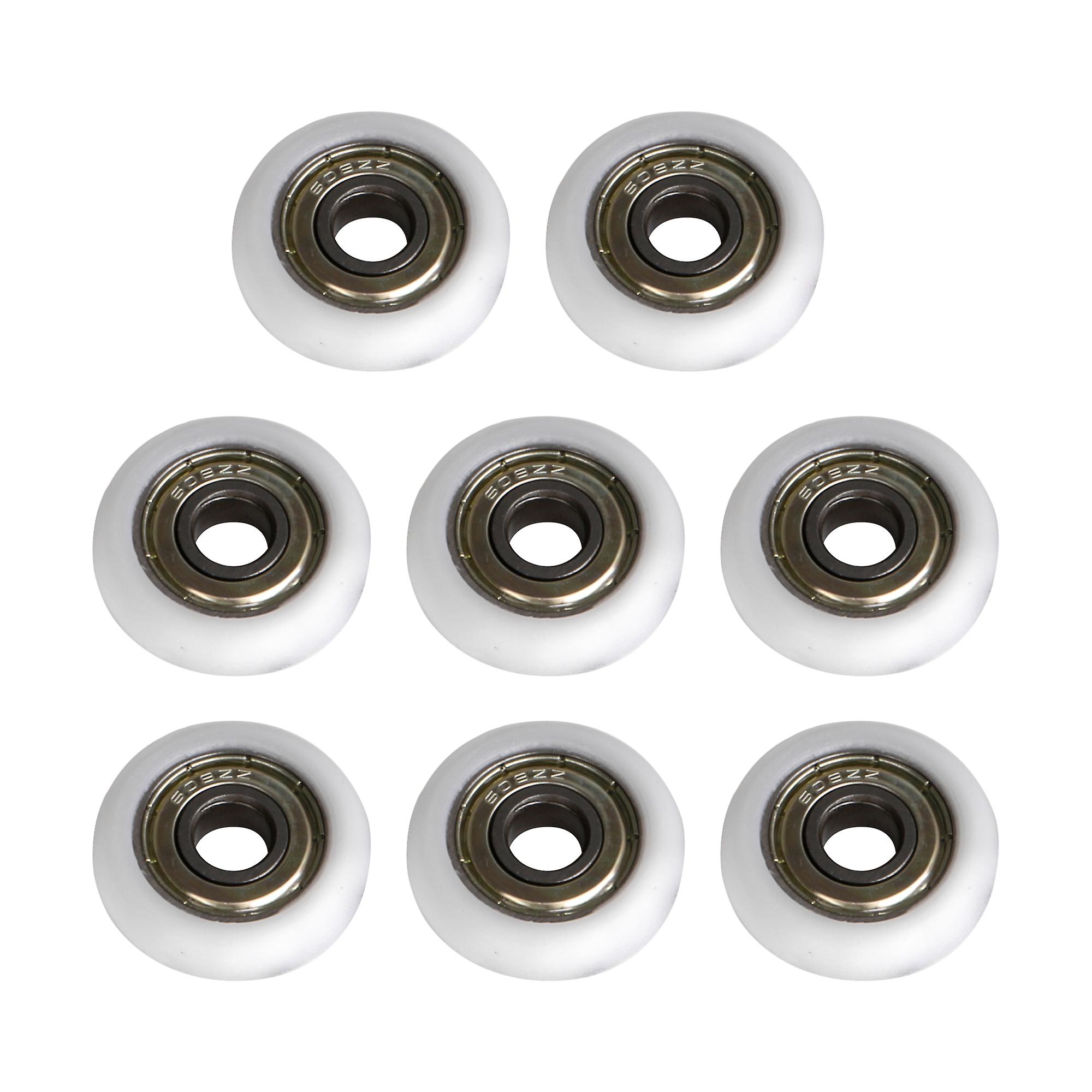8 x Round Bearing Pulley 8x30x8.5mm Load 87KG for Door and Window Slide