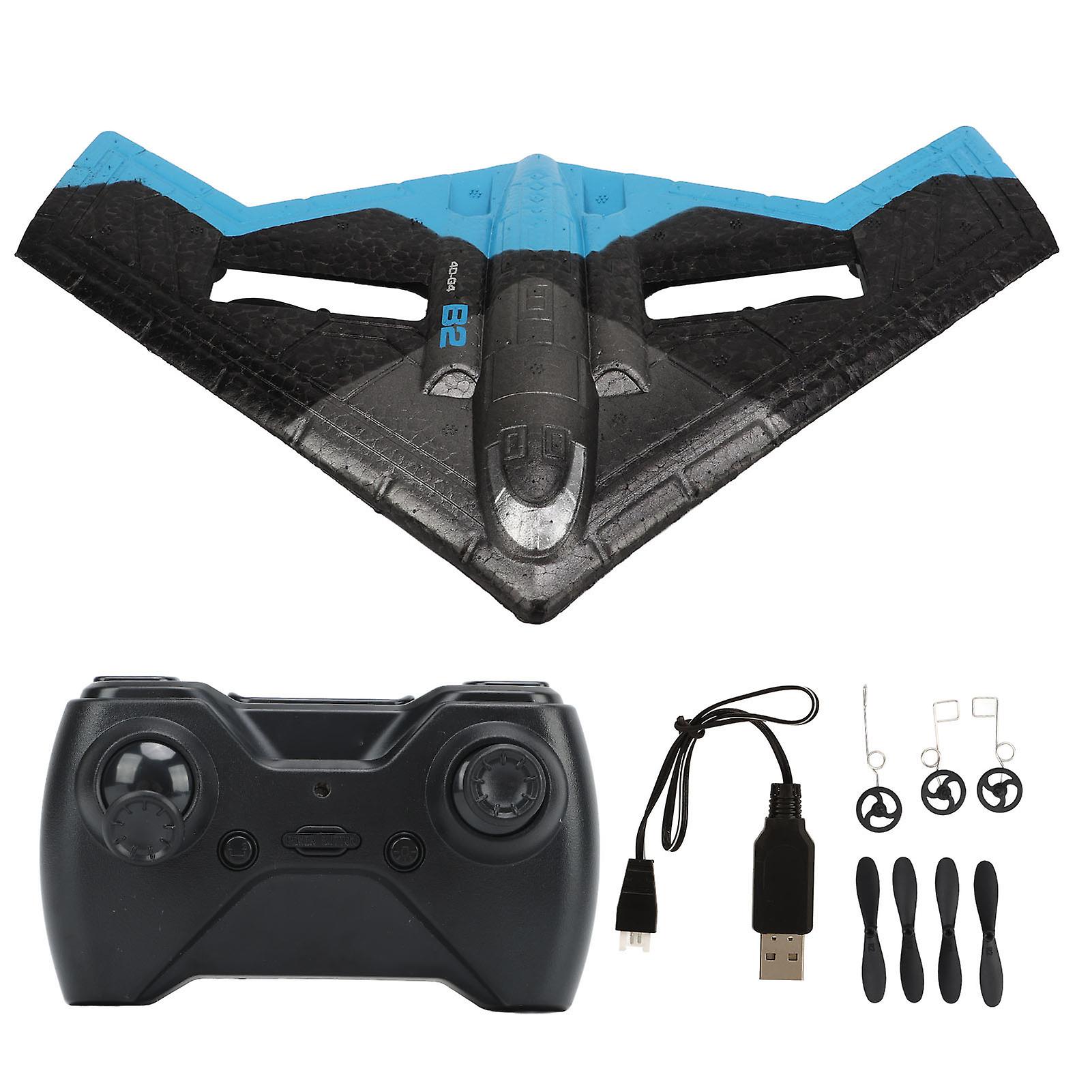 2.4Ghz RC Glider Airplane Model Collision Resistance Glide Remote Control Aircraft Toy for Kids