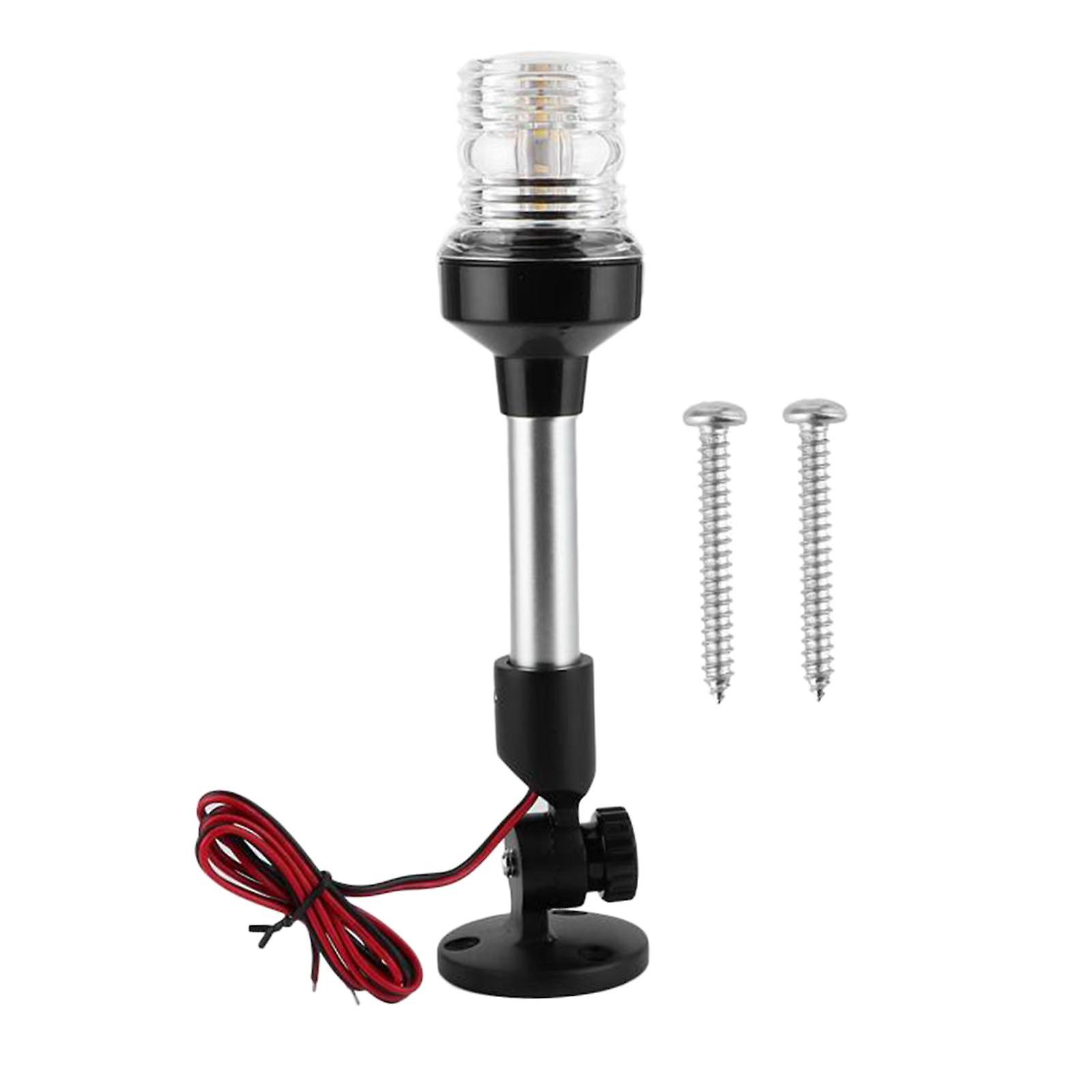 LED Navigation Light 2NM Visibility 12-24V Sailing Yacht Anchor Light 9inch