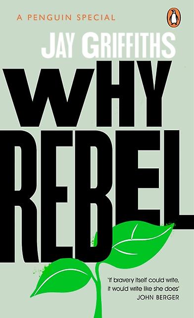 Why Rebel by Jay Griffiths Paperback Book