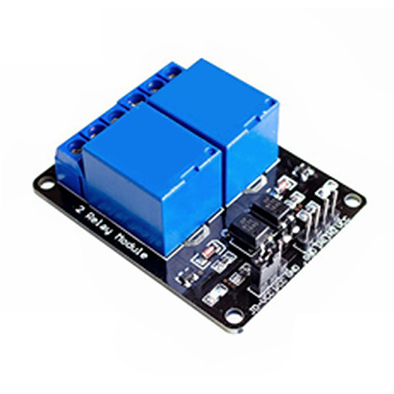 2 Channel Relay Module Optocoupler Protection Expansion SCM Development Board Accessories 12V 