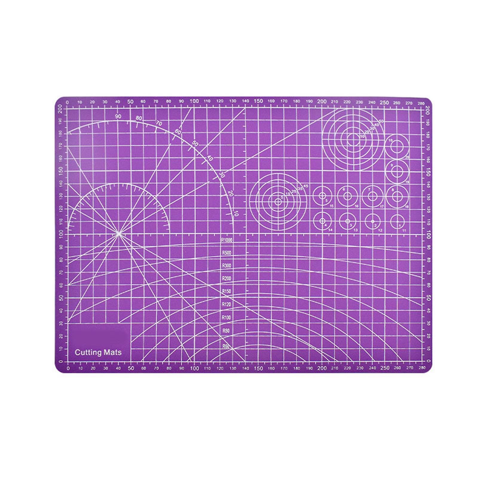 Cutting Mat for DIY Sewing Craft A4 Sturdy Rotary Cutting Mat Non Slip Surface Scrapbook Fabric