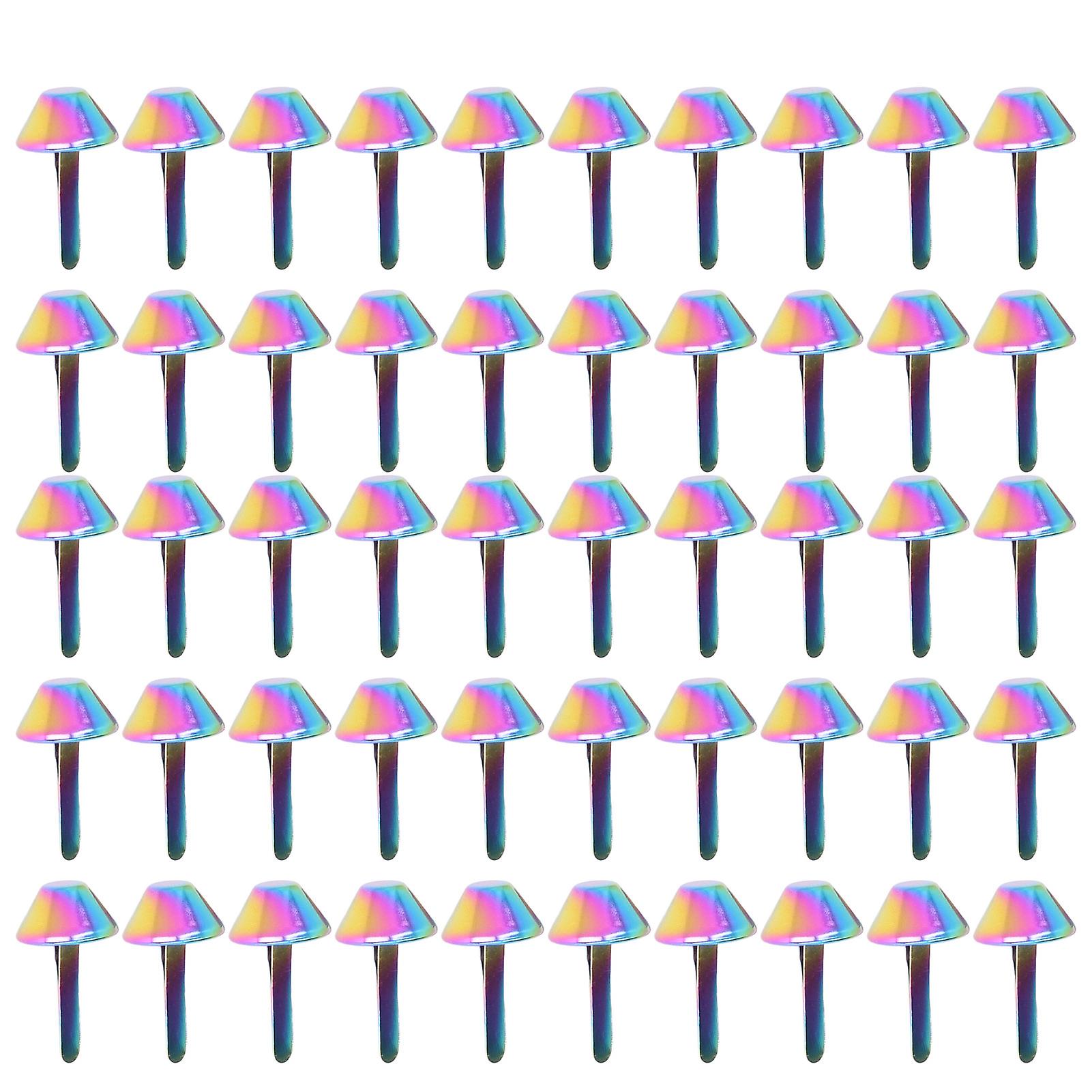 Nailhead Stud Fine Workmanship Colorful Design DIY Lightweight Portable Iron Cone Studs