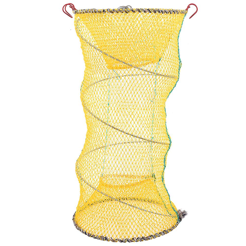 Portable Folding Fishing Net Bait Shrimp Cage Crab Lobster Trap Lures Nets