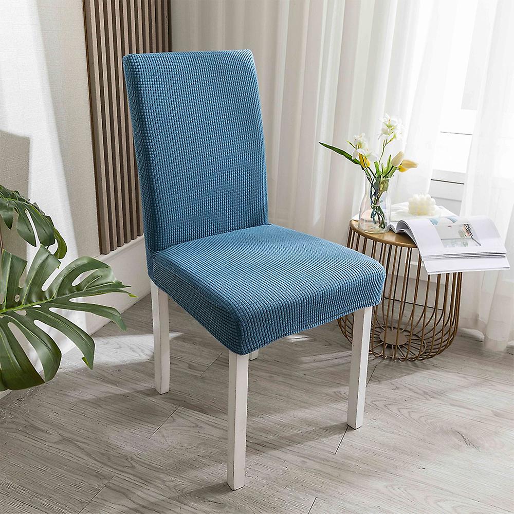 Universal Chair Cover Stretch Modern Lattice Pattern Dining Room Chair Protector