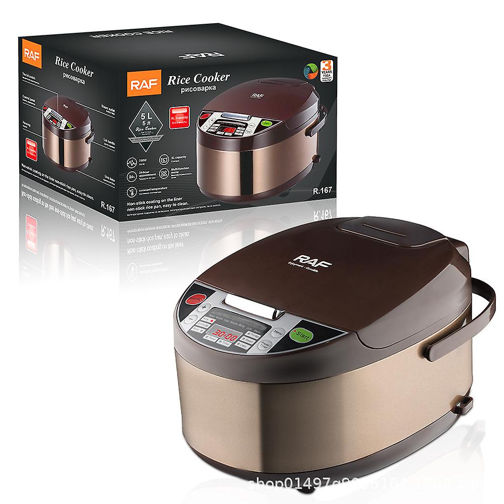 Rice Cooker Household Non-Stick Pan 5 Liters Scheduled Multi-Function Insulated Rice Cooker 5l