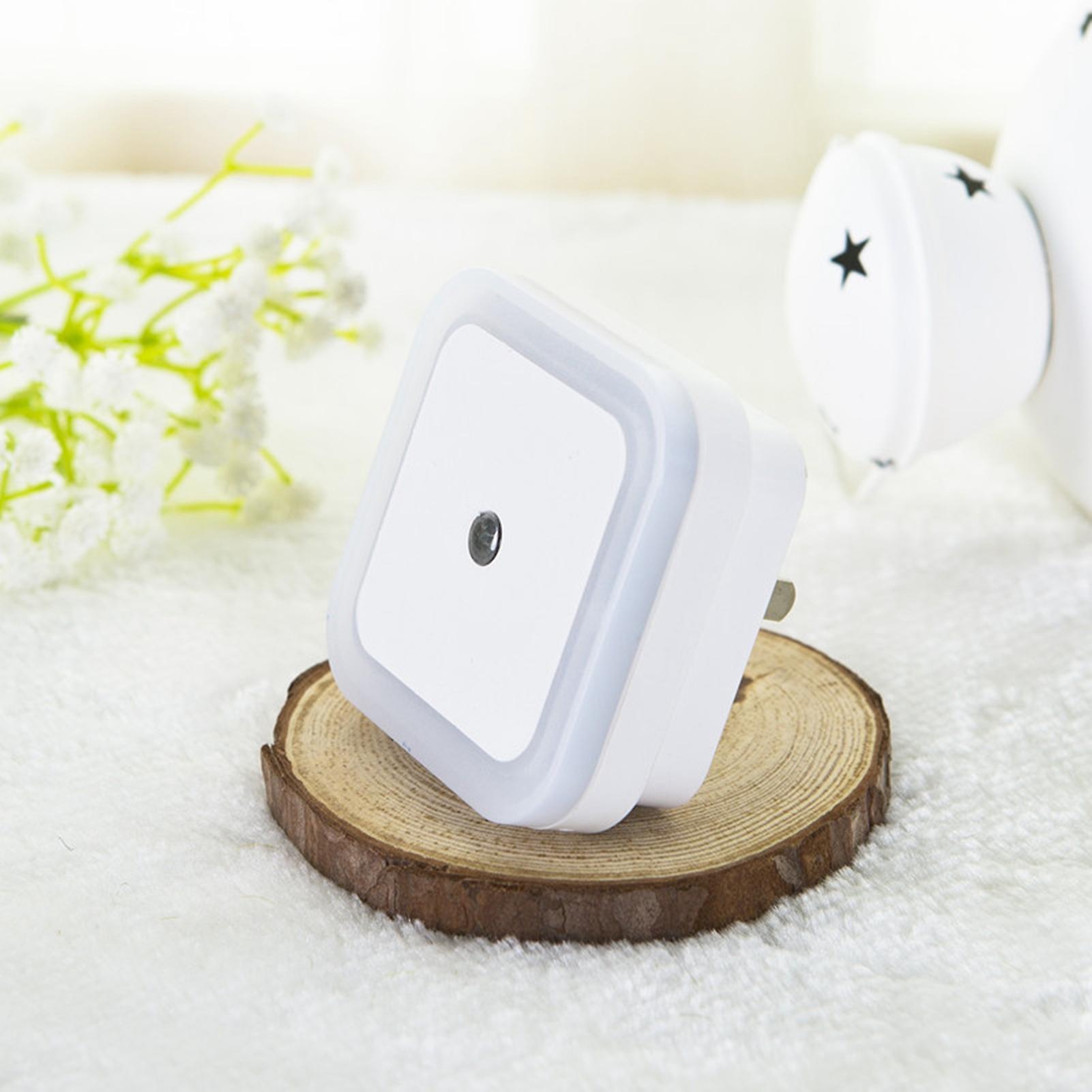 LED Night Light 200LM Intelligent Light Control Bedside Lamp