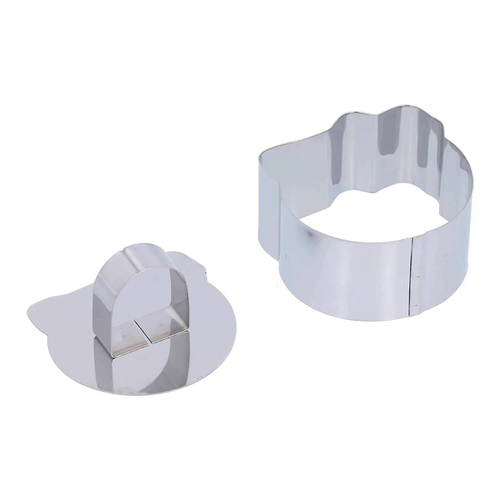 Mousse ring durable, reliable cake pan, safe and convenient as a salad baking tool~6454