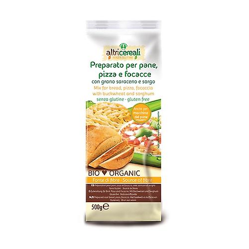 Preparation for bread, pizza and focaccia - with buckwheat and sorghum 500 g