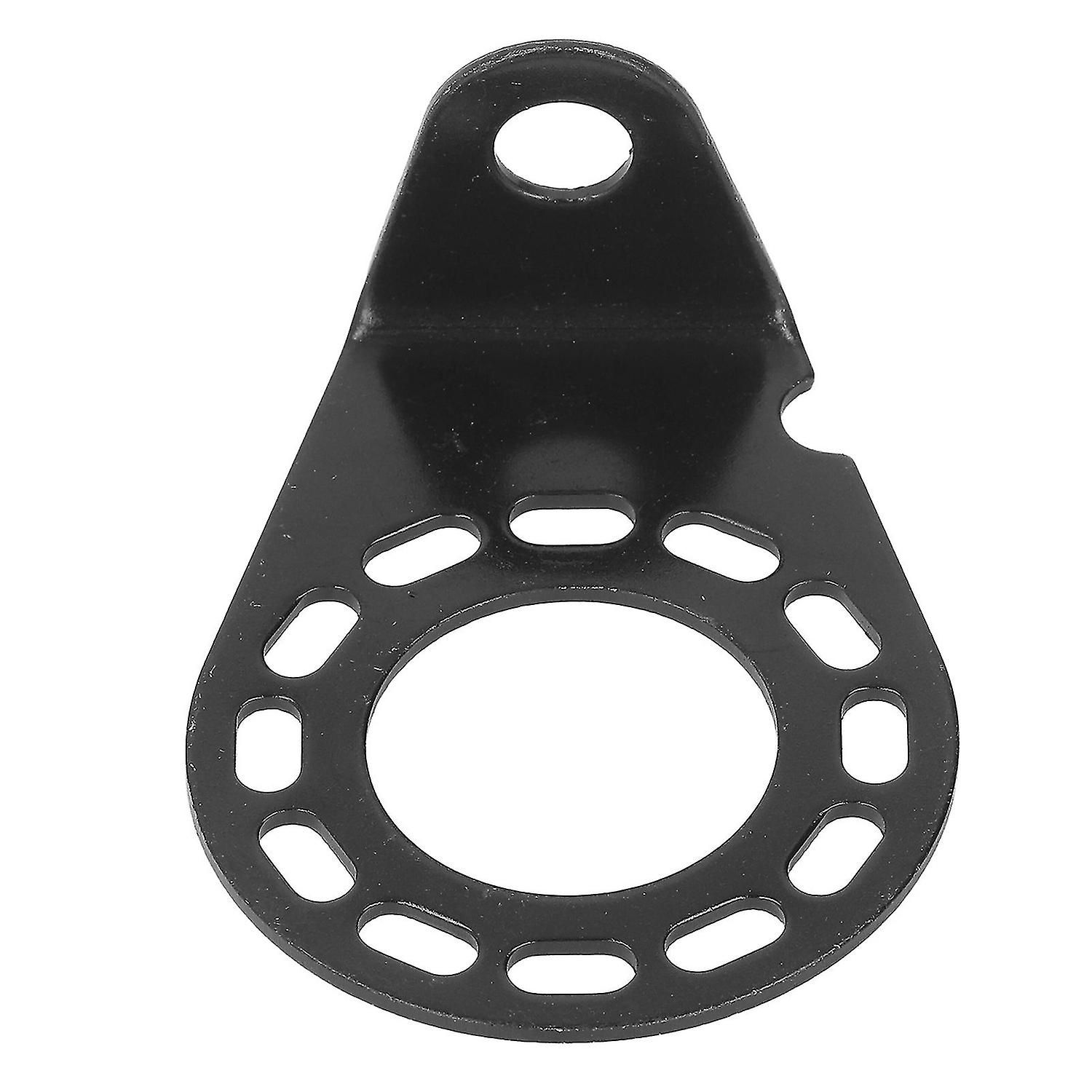 Galvanized Iron Trailer Connector Bracket with 90 Degree Bend for Caravan 7Pin/13Pin Socket Plug - 1