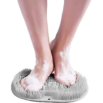 Duschfußwäscher, Duschfußmassage-Scheuerbürste mit rutschfesten und weichen starken Borsten für 