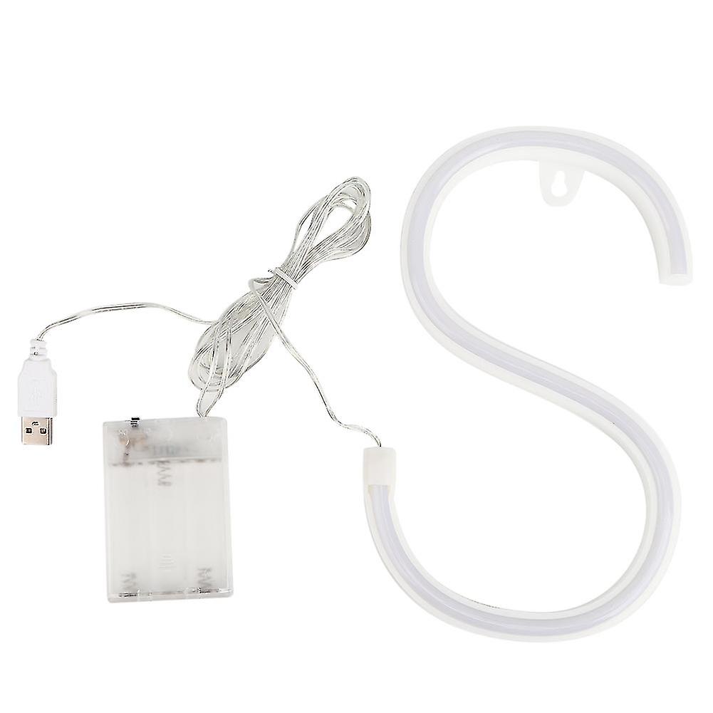 Pink S Shaped  for Christmas Party Wall Decor