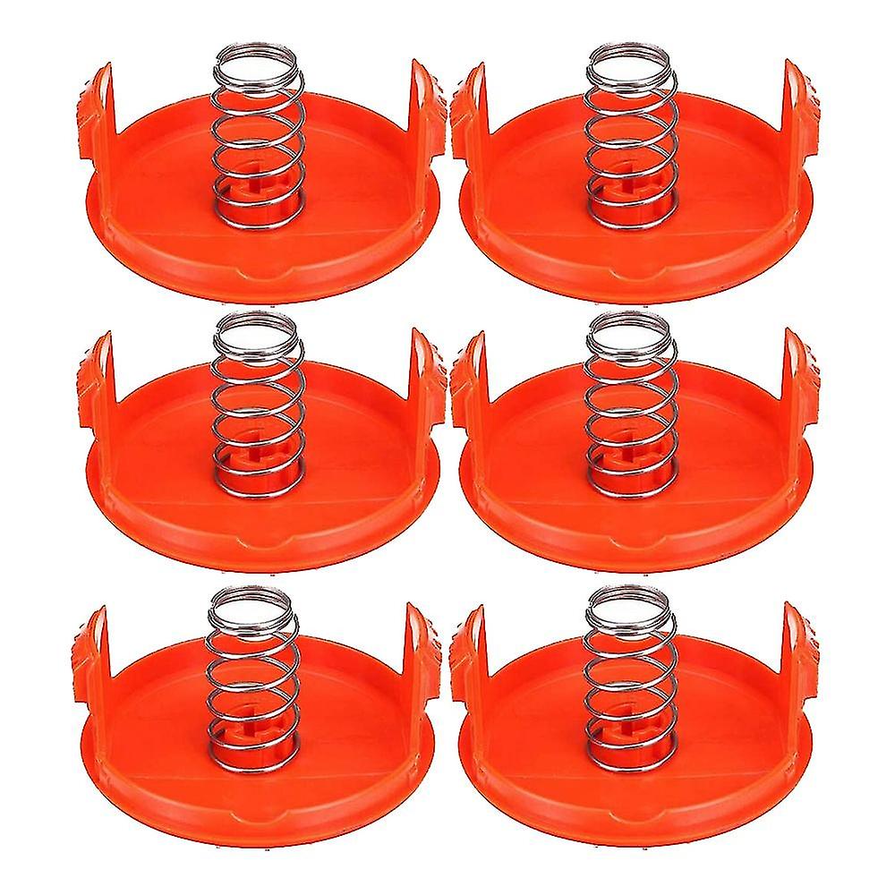 Trimmer Replacement Spool Cap,replace Rc-100-p, Rc100p, 385022-03,for ,grass Trimmer Parts (6 Cap,6