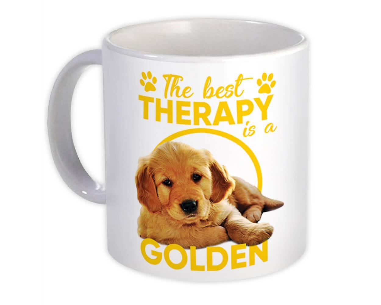 Hediye Kupa: En İyi Terapi Bir Golden Retriever