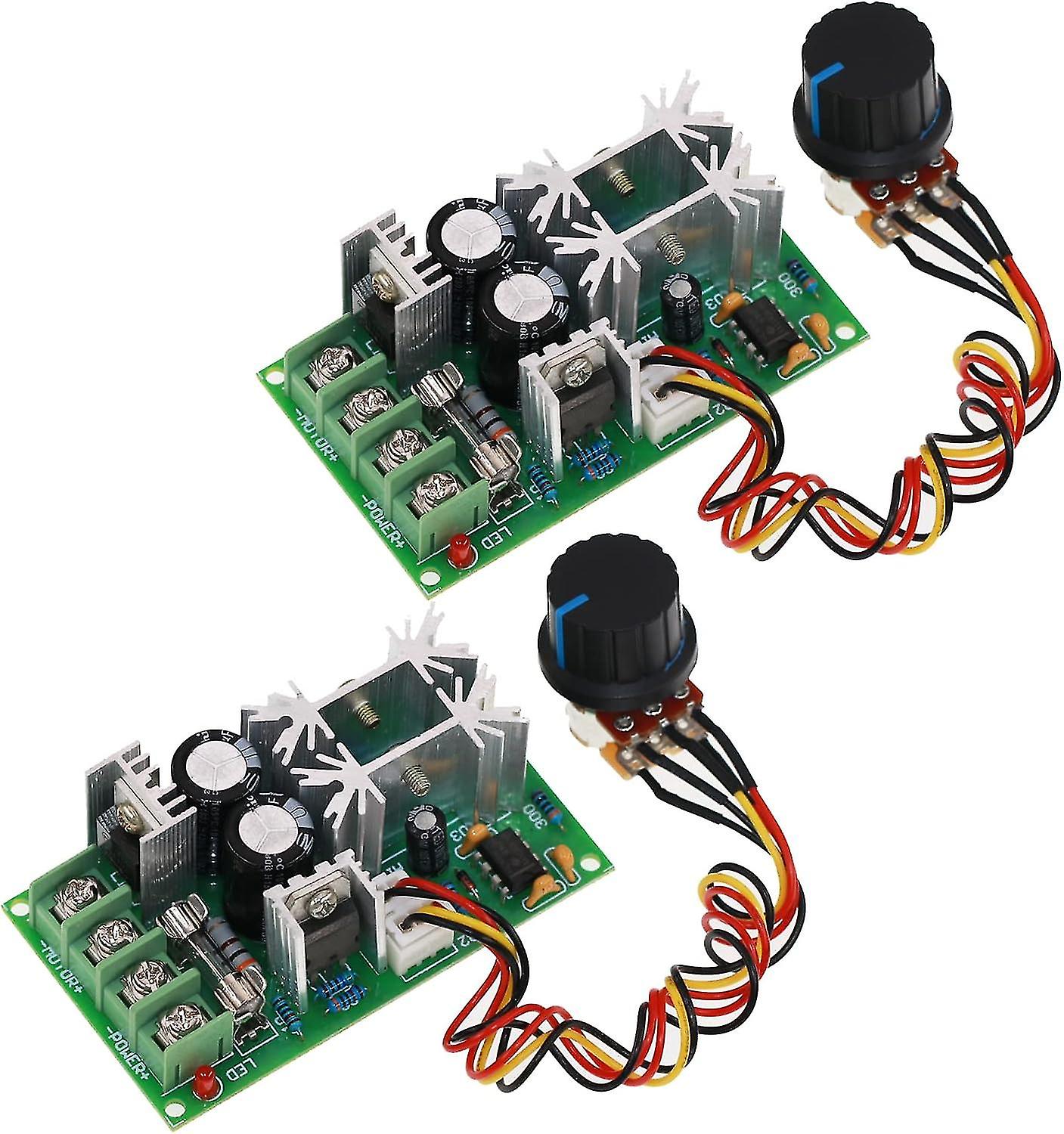 PWM DC Motor Speed Controller 12V 24V 36V 48V 20A High Power Drive Module Adjustable Speed
