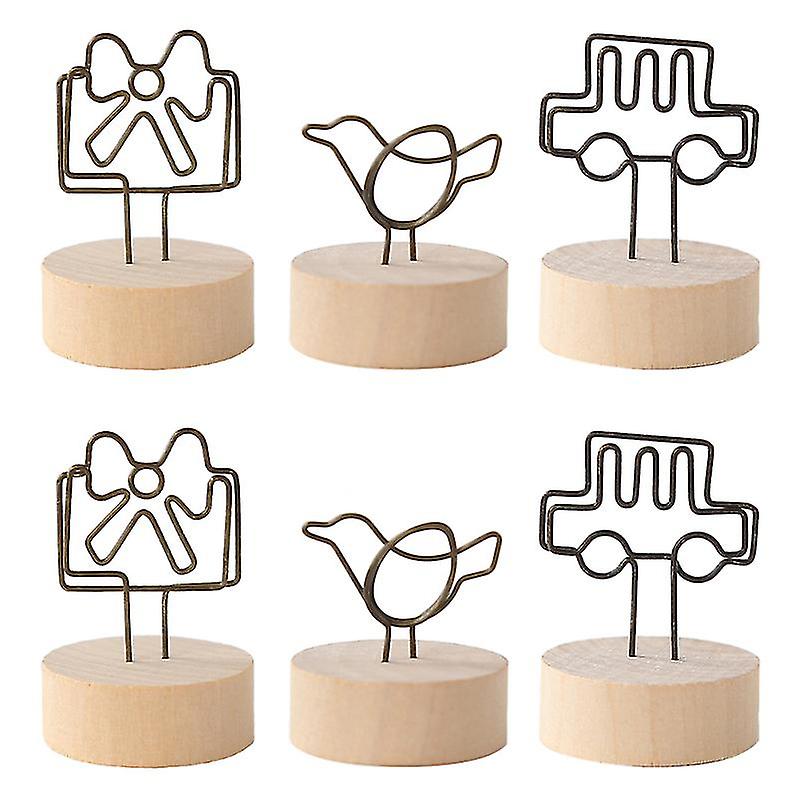 6pcs Photo Clips