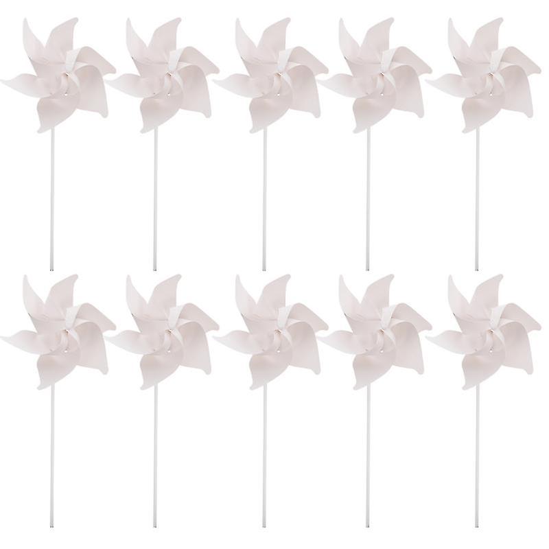 10pcs Blank Painting Windmill