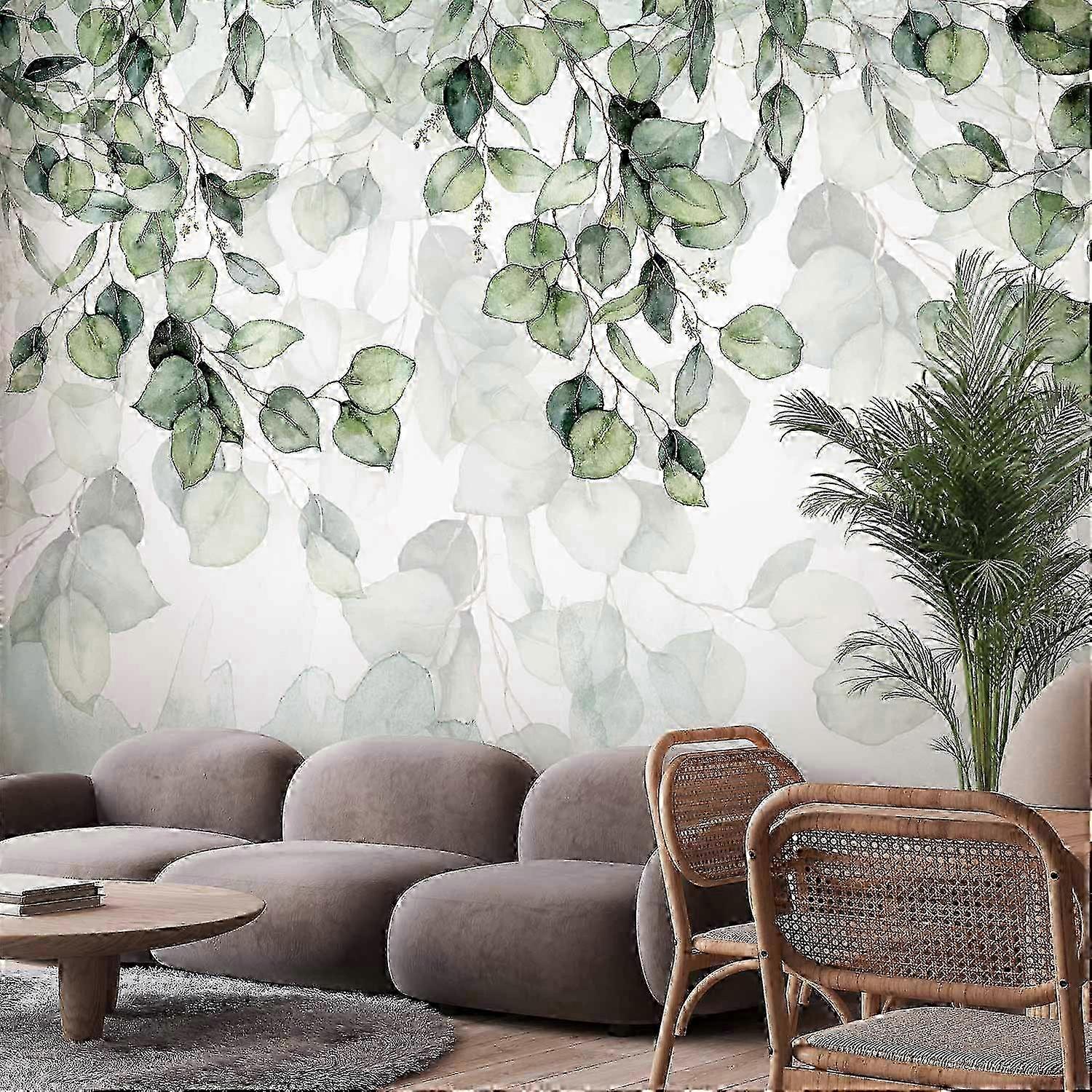 Self-adhesive Wall Mural - Leaves Lightness