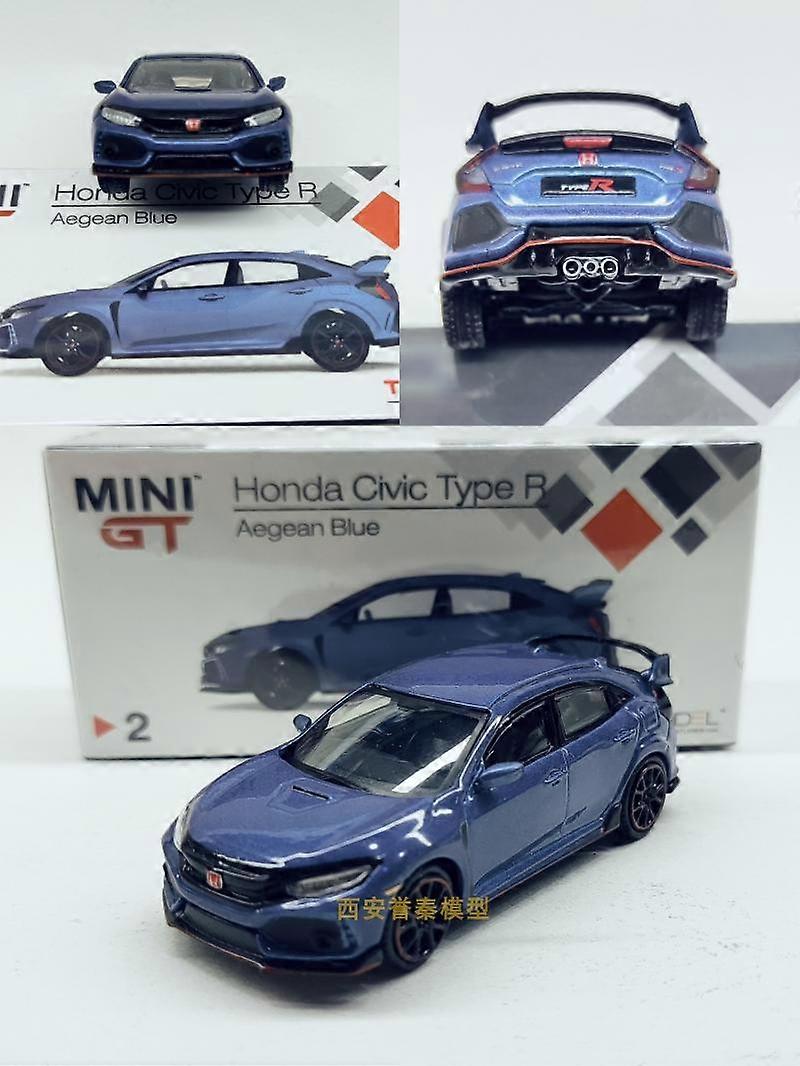 MINI GT 1/32 Scale Car Model Toys Honda Civic Type R FK8 Diecast